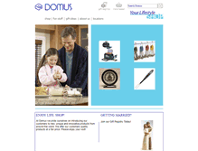 Tablet Screenshot of domusonline.com